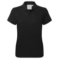 Aspley Womens Tech Polo - Black - Image 7