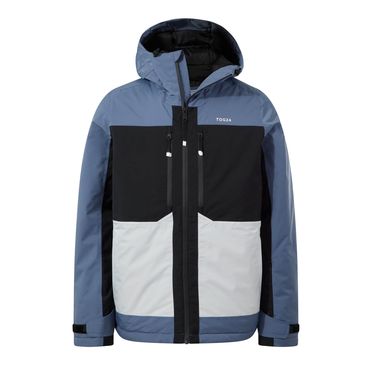 Avoriaz Mens Performance Waterproof Insulated Ski Jacket - Smokey Blue - Image 20