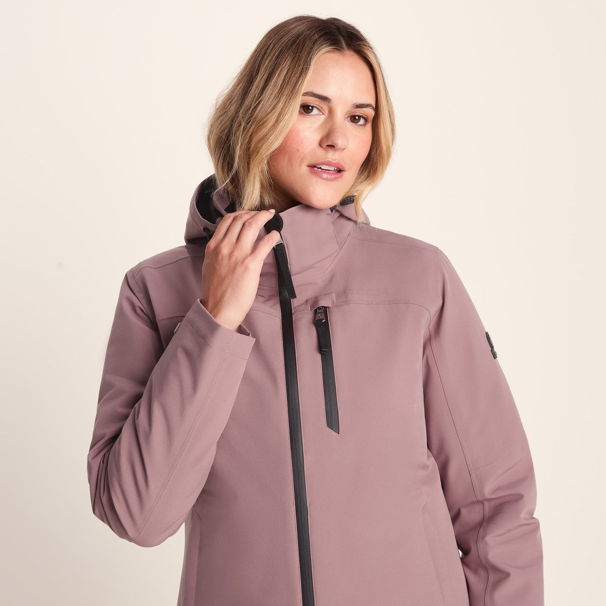 Beverley Womens 3-in-1 Waterproof Jacket - Mauve - Image 6