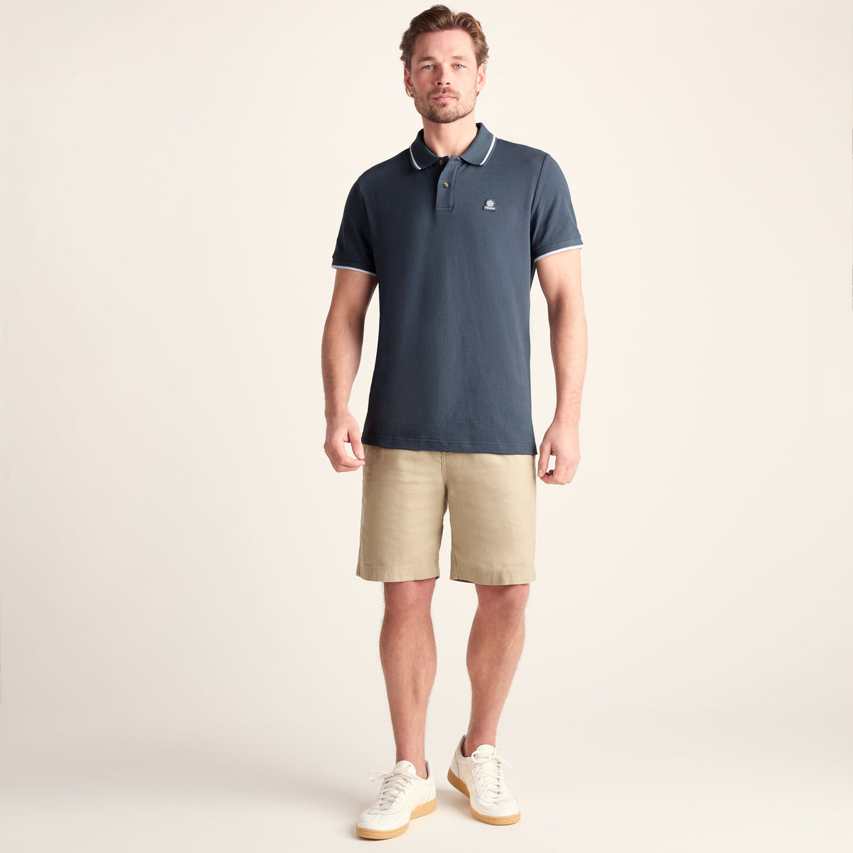 Binsoe Mens 100% Cotton Supersoft Polo Shirt - Aegean Teal - Image 2