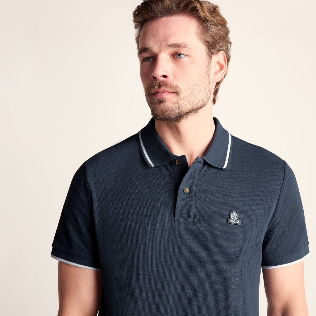 Binsoe Mens 100% Cotton Supersoft Polo Shirt - Aegean Teal - Image 5