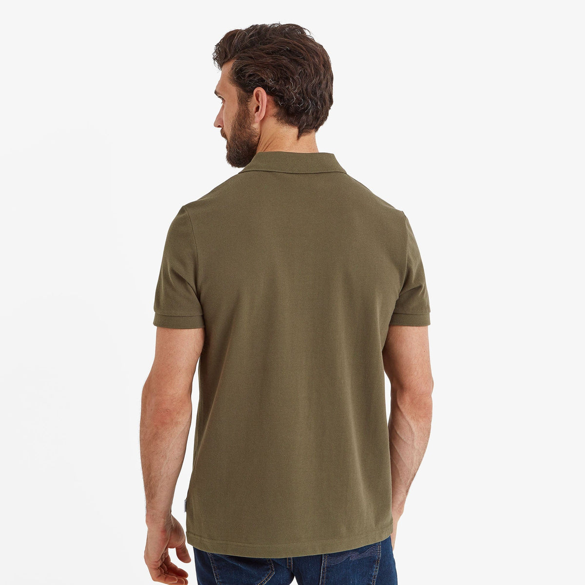 Bolton Mens Polo Shirt - Khaki - Image 3