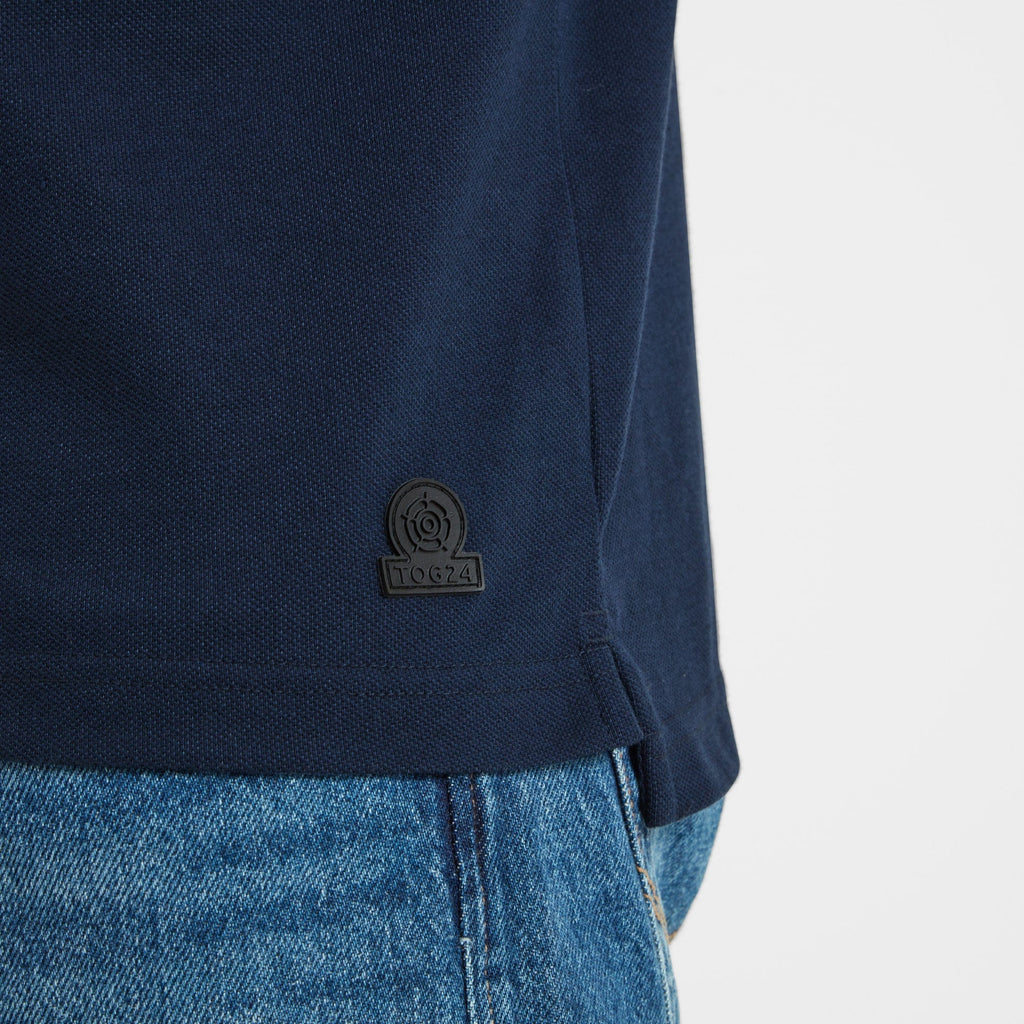 Bower Mens Polo Shirt - Navy - Image 6