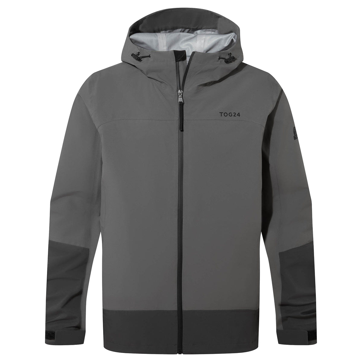 Bowston Mens Performance Waterproof Jacket - Soot Grey - Image 8