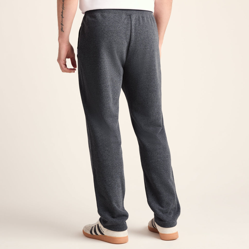 Bradley Mens Sweat Pants - Dark Grey Marl - Image 3