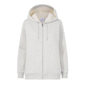 Bradshaw Womens Supersoft Sherpa Lined Zip Hoodie - Ice Grey Melange - Image 7