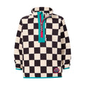 Brecknock Kids Shaun the Sheep Fleece Zip Neck - Woolly/Black Checkerboard - Image 10