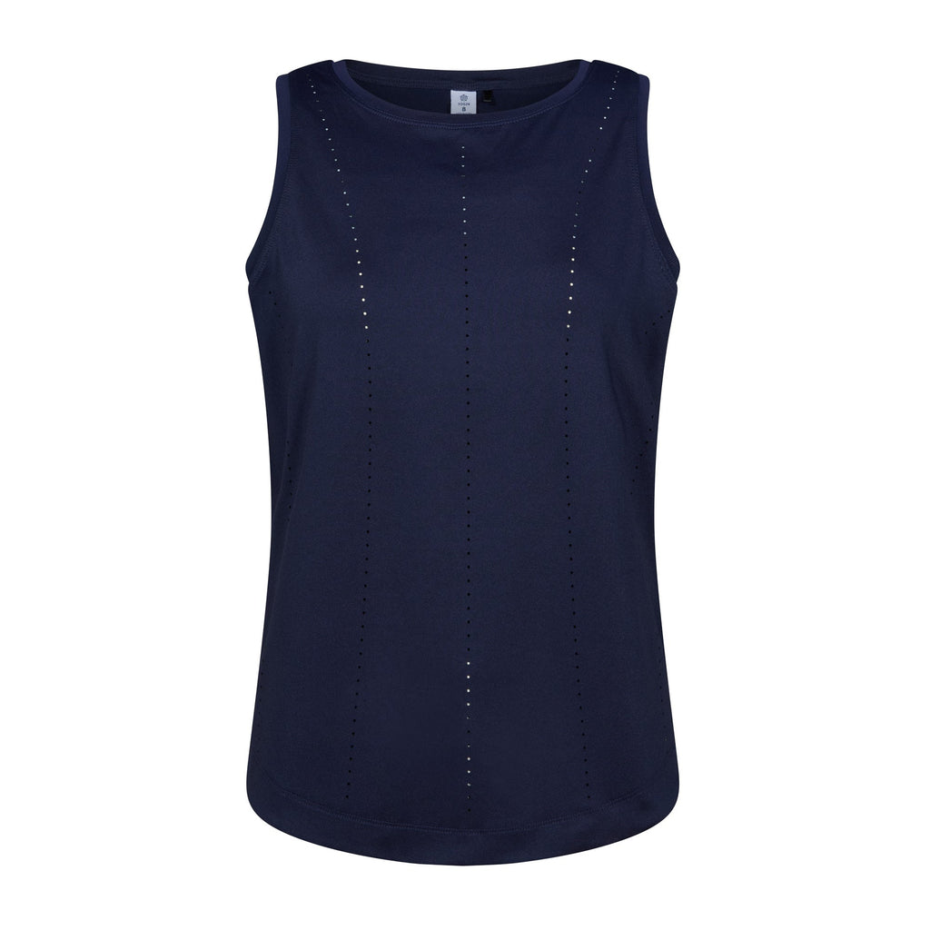 Brielle Womens Performance T-Shirt - Oxford Blue - Image 6