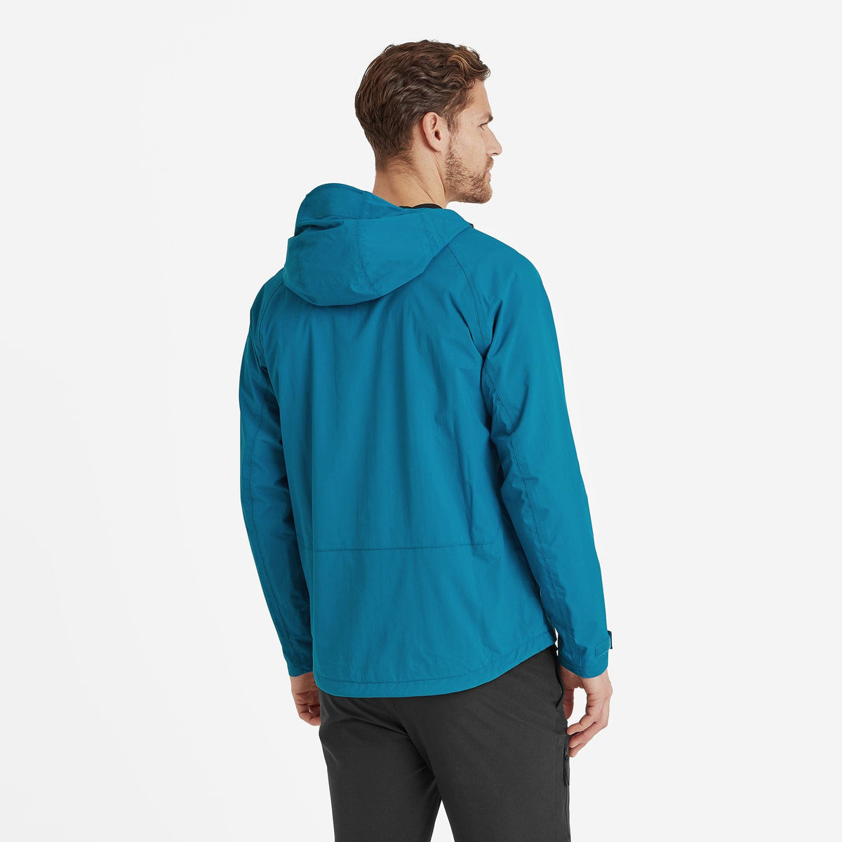 Brigsteer Mens Waterproof Jacket - Peacock Blue - Image 5