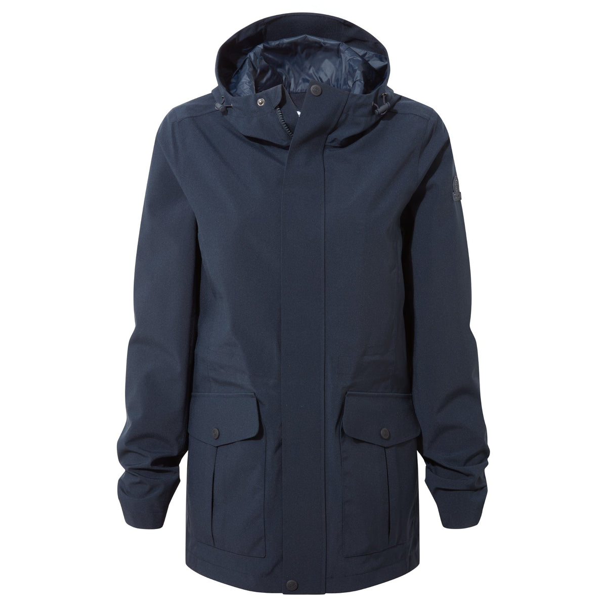 Burradon Womens Waterproof Jacket - Dark Indigo - Image 9
