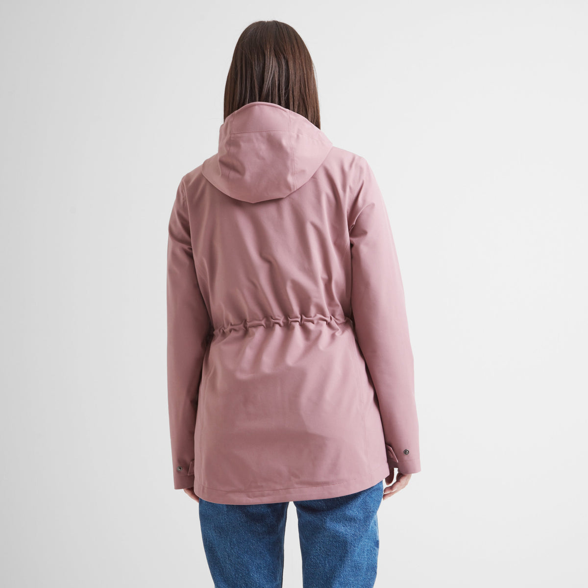 Burradon Womens Waterproof Jacket - Mauve - Image 7