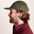 Calderwood Corduroy Cap - Leaf Green