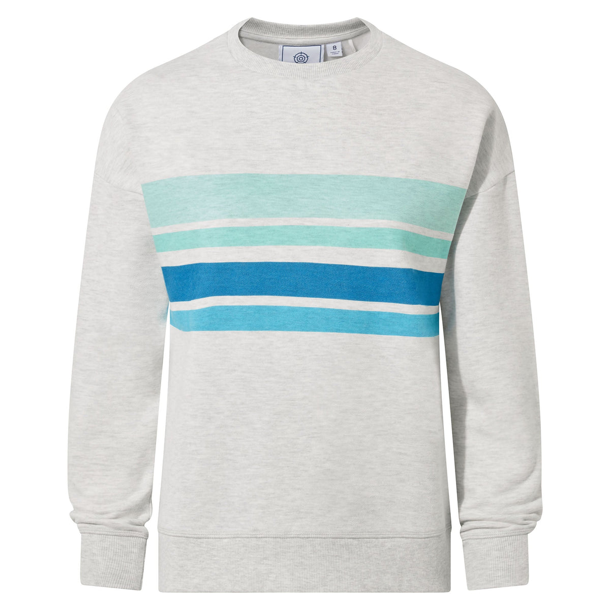Carolina Womens Supersoft Sweatshirt - Ice Grey Marl - Image 5