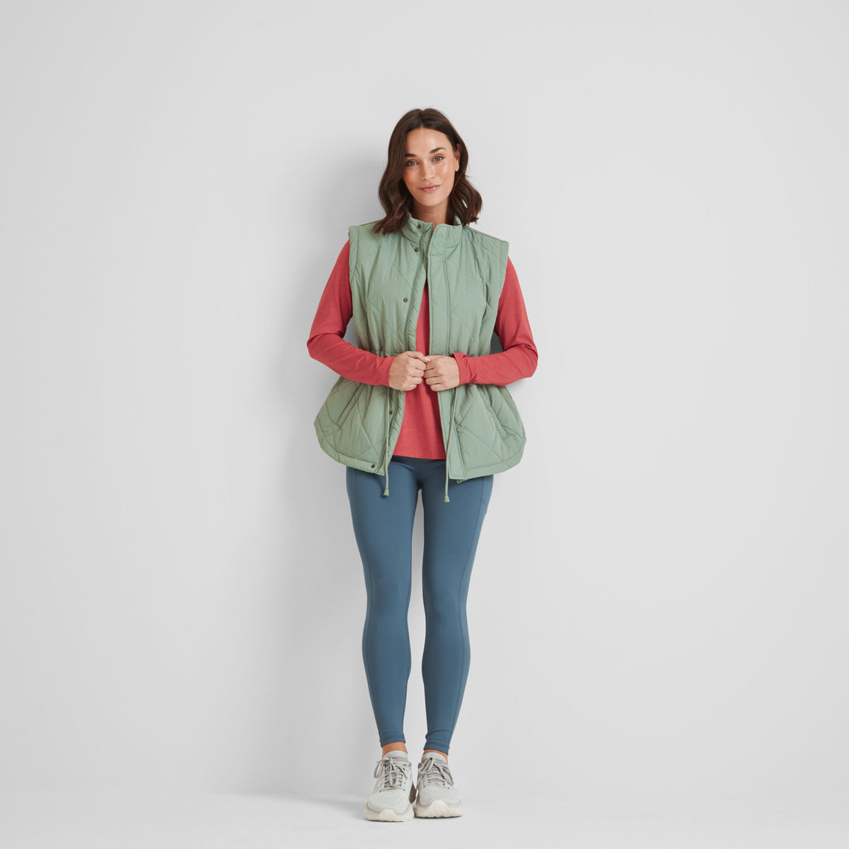 Cassly Womens Insulated Gilet - Pistachio - Image 2