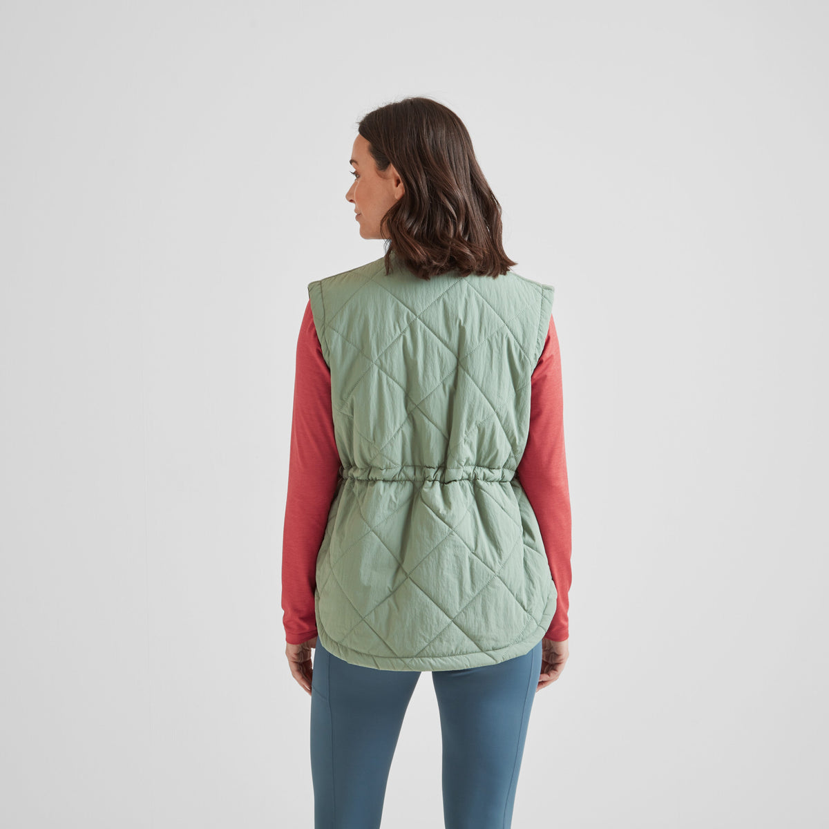 Cassly Womens Insulated Gilet - Pistachio - Image 9