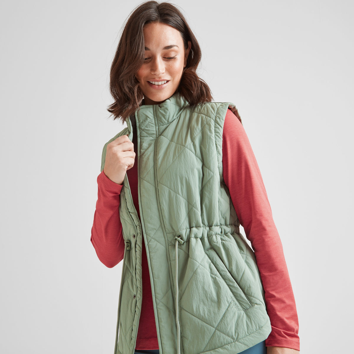 Cassly Womens Insulated Gilet - Pistachio - Image 11