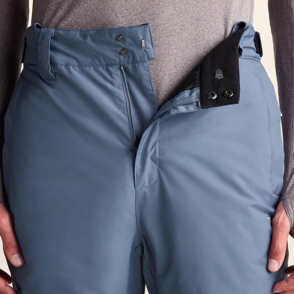 Clusaz Mens Waterproof Insulated Salopettes - Smokey Blue - Image 14