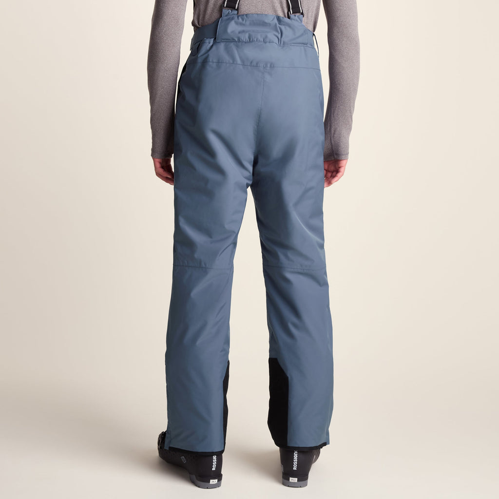 Clusaz Mens Waterproof Insulated Salopettes - Smokey Blue - Image 3