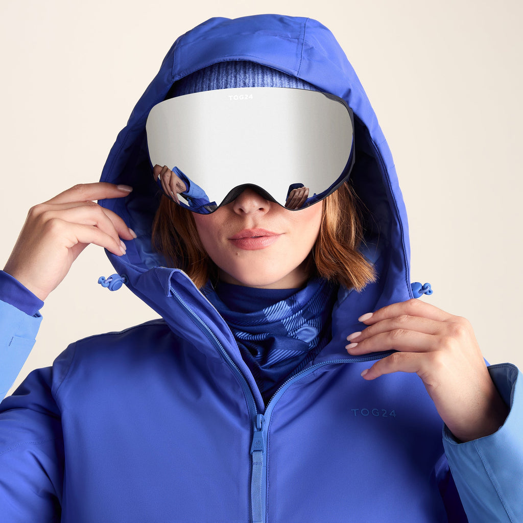 Corvara Womens Waterproof Insulated Ski Jacket - Cobalt Blue - Image 13