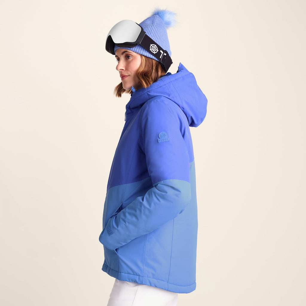 Corvara Womens Waterproof Insulated Ski Jacket - Cobalt Blue - Image 4