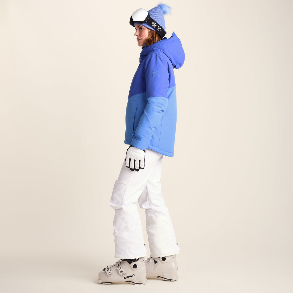 Corvara Womens Waterproof Insulated Ski Jacket - Cobalt Blue - Image 6