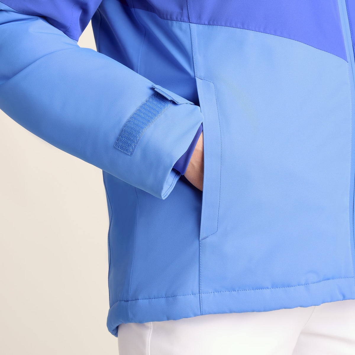 Corvara Womens Waterproof Insulated Ski Jacket - Cobalt Blue - Image 7
