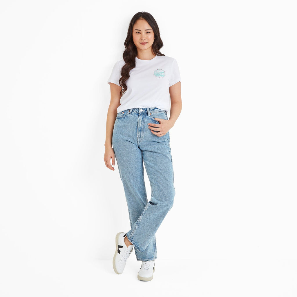 Country Womens T-Shirt - Optic White - Image 3