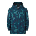 Craven Mens Waterproof Packaway Jacket - Blue Pixel - Image 10