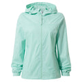 Craven Womens Waterproof Packaway Jacket - Eggshell Blue - Image 10