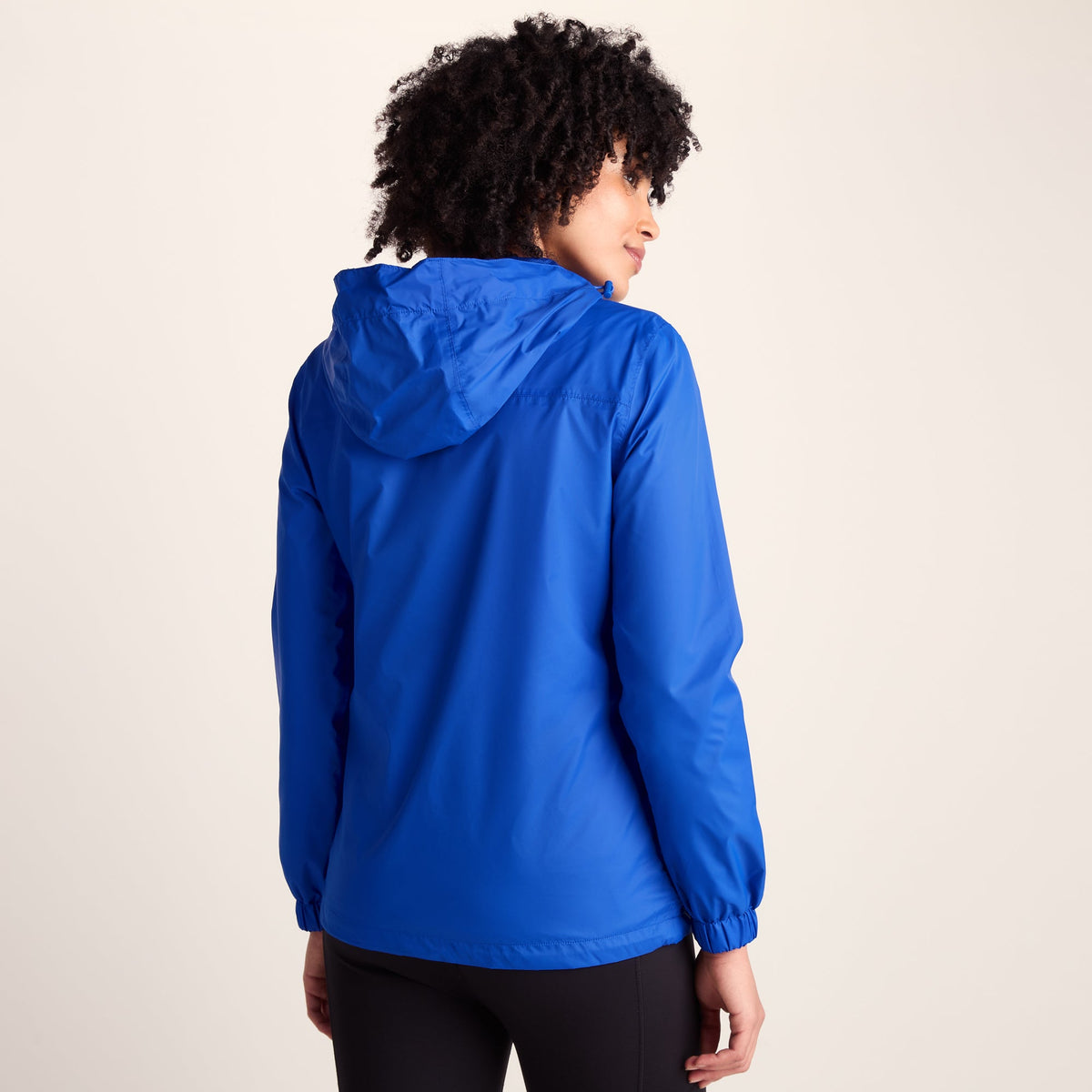 Craven Womens Waterproof Packaway Jacket - Ultra-Marine Blue - Image 4