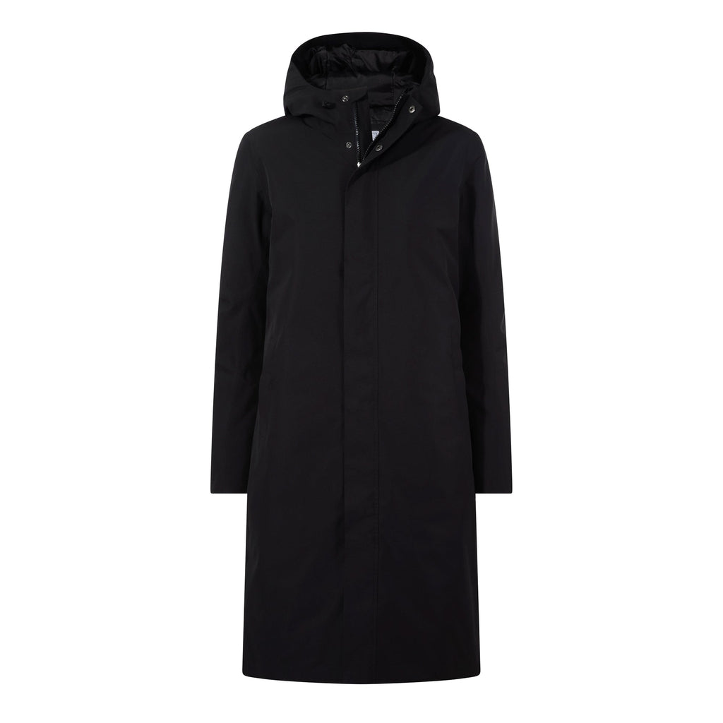 Dalton Womens Longline Waterproof Insulated Coat - Black - Image 9