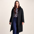 Dalton Womens Longline Waterproof Insulated Coat - Black