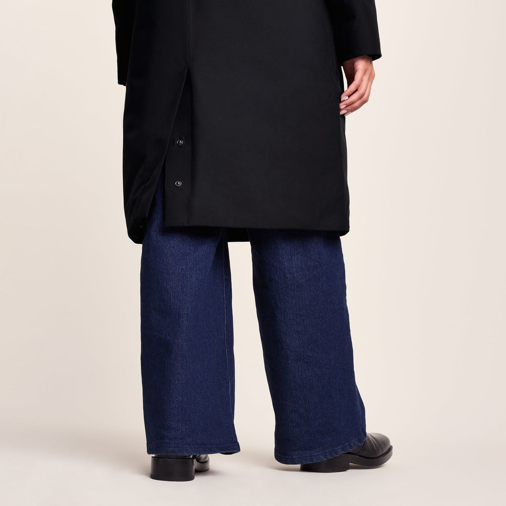Dalton Womens Longline Waterproof Insulated Coat - Black - Image 6