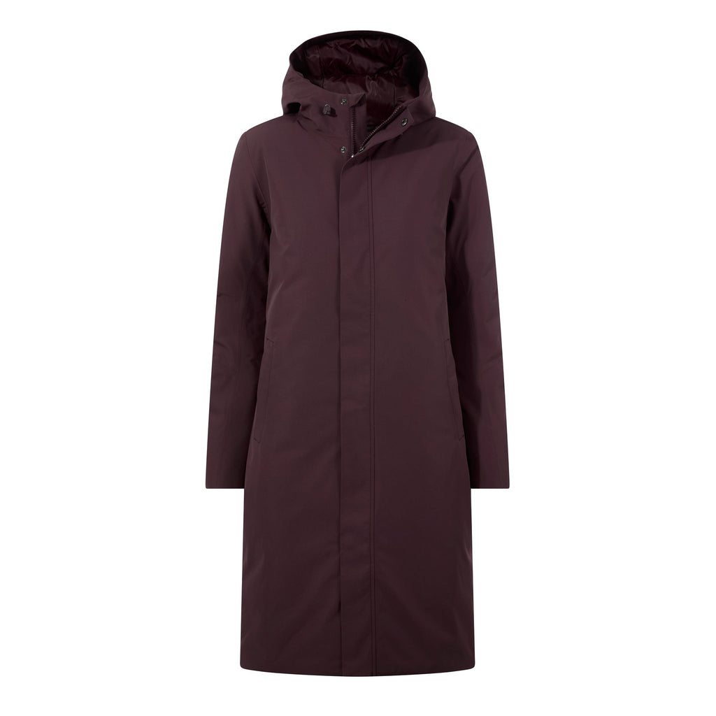 Dalton Womens Longline Waterproof Insulated Coat - Huckleberry - Image 10