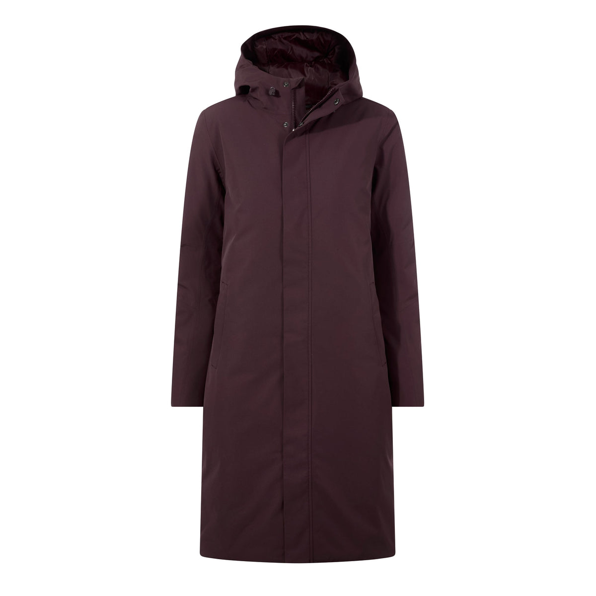 Dalton Womens Longline Waterproof Insulated Coat - Huckleberry - Image 10