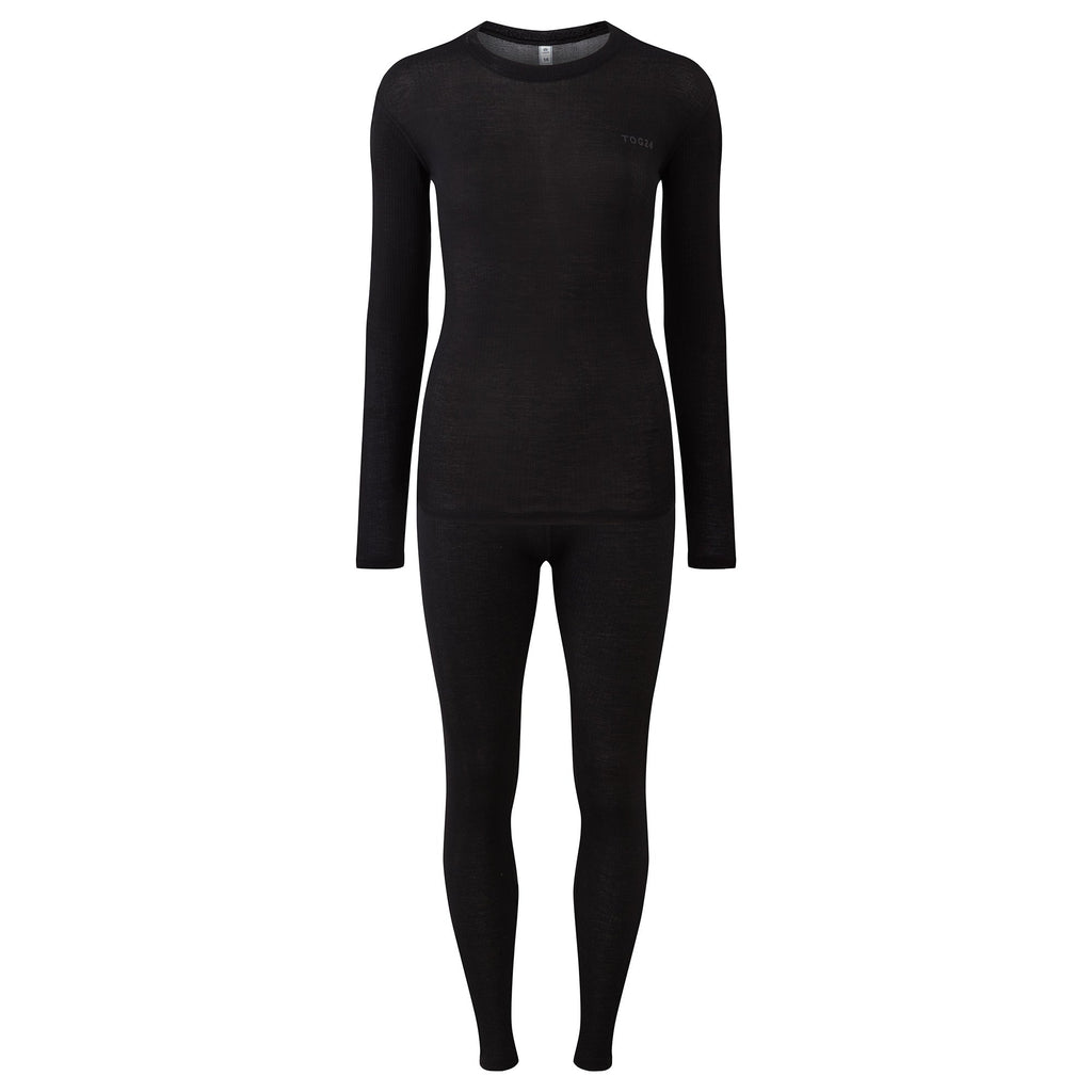 Darley Womens Thermal Base Layer Set - Black - Image 8
