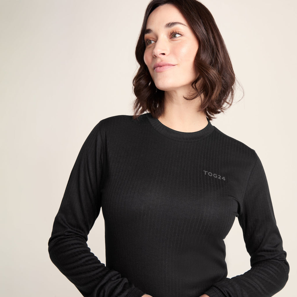 Darley Womens Thermal Base Layer Set - Black - Image 9