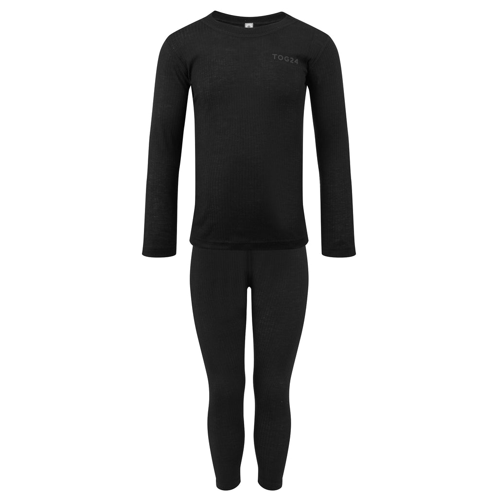Darley Kids Thermal Base Layer Set - Black - Image 5