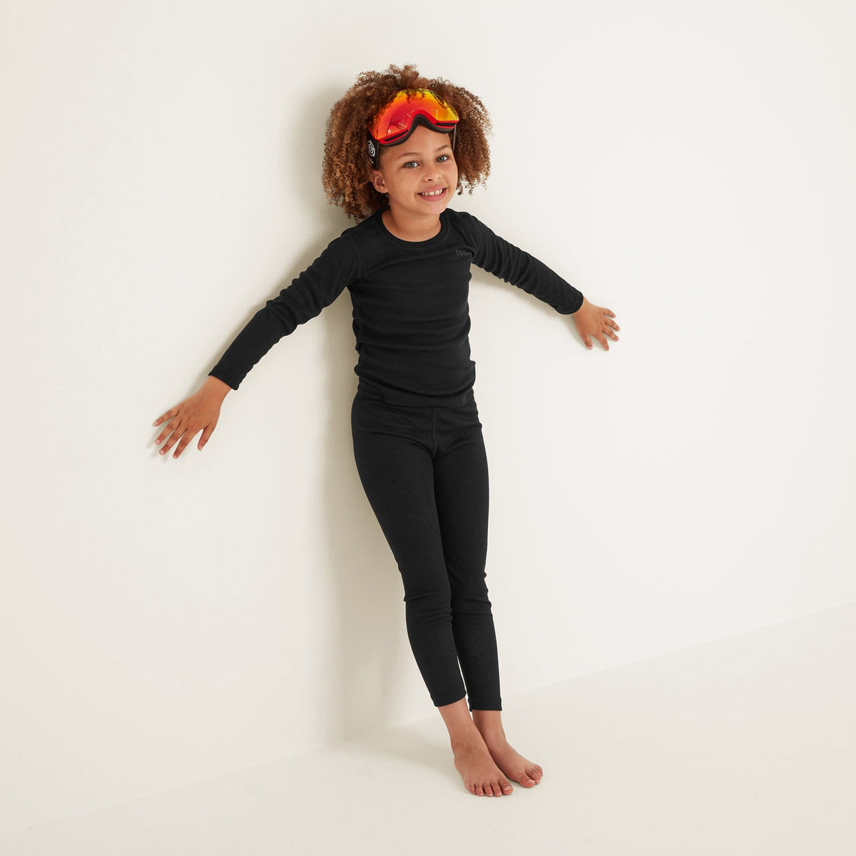 Darley Kids Thermal Base Layer Set - Black - Image 4