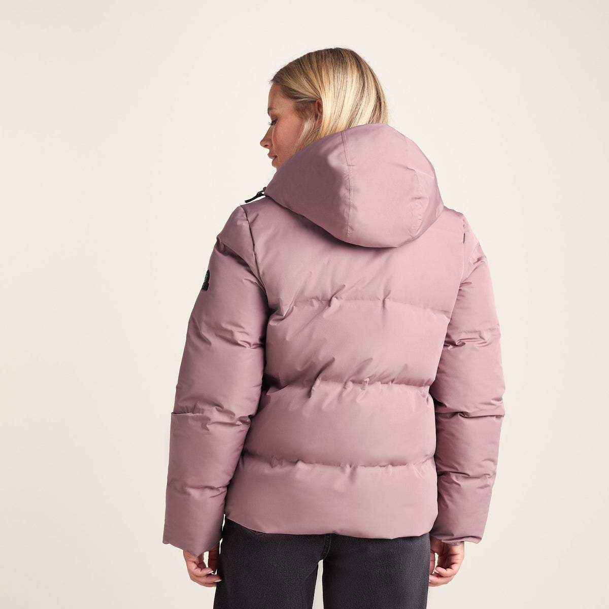Dina Womens Shower Resistant Insulated Jacket - Mauve - Image 4