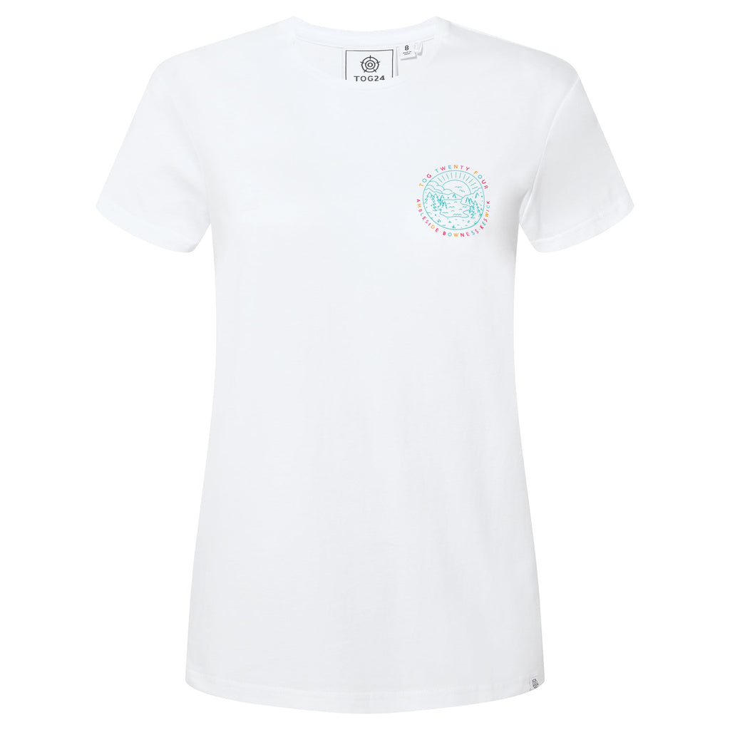 District Womens 100% Cotton Supersoft T-Shirt - Optic White - Image 3