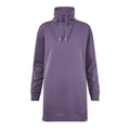 Drakeford Womens Supersoft Longline Sweat - Smokey Purple - Image 7