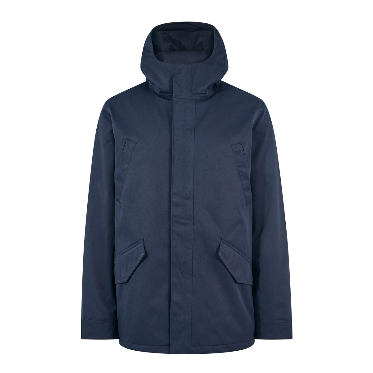 Dunnigan Mens Lightweight Padded Waterproof Parka - Deepest Blue - Image 9