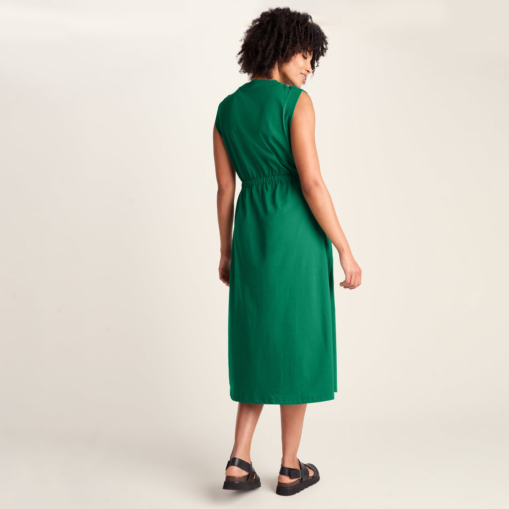 Ebony Womens Supersoft Dress - Green - Image 4
