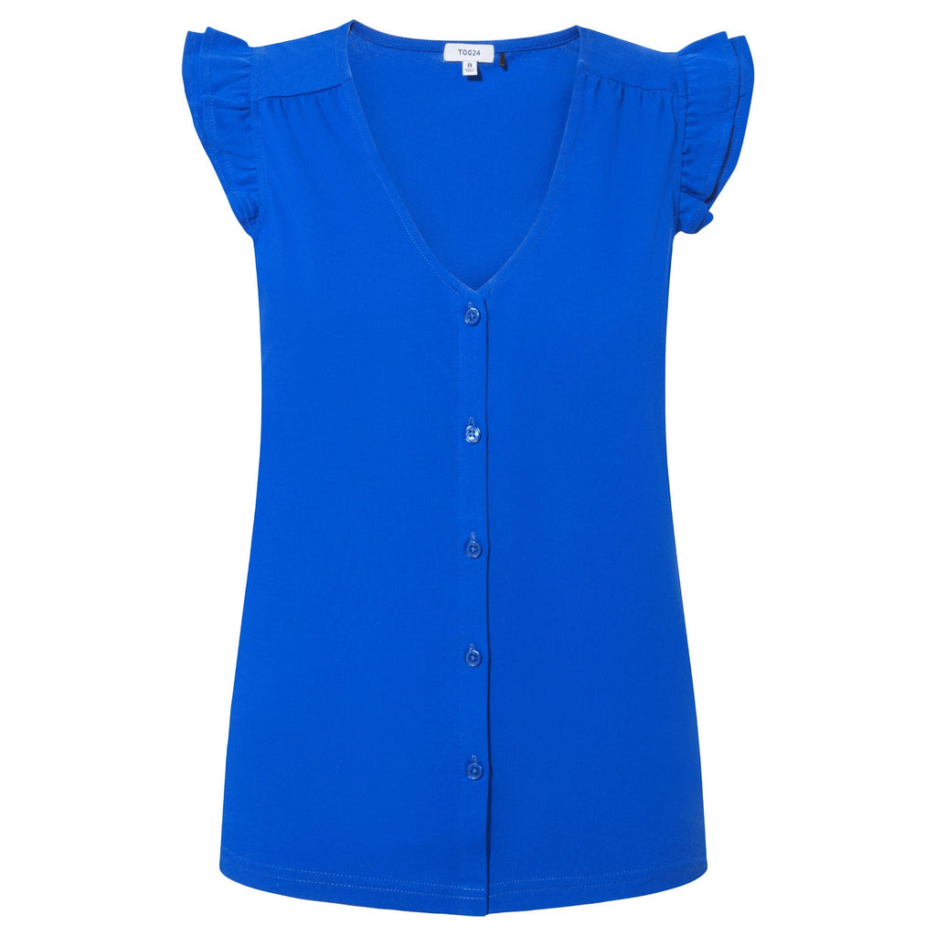 Eleanor Womens T-Shirt - Mykonos Blue - Image 5