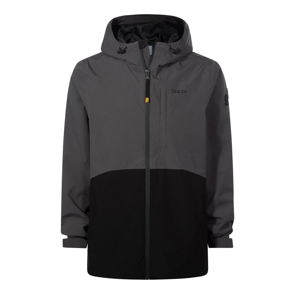 Ellon Mens Waterproof Jacket - Black/Deep Slate - Image 9