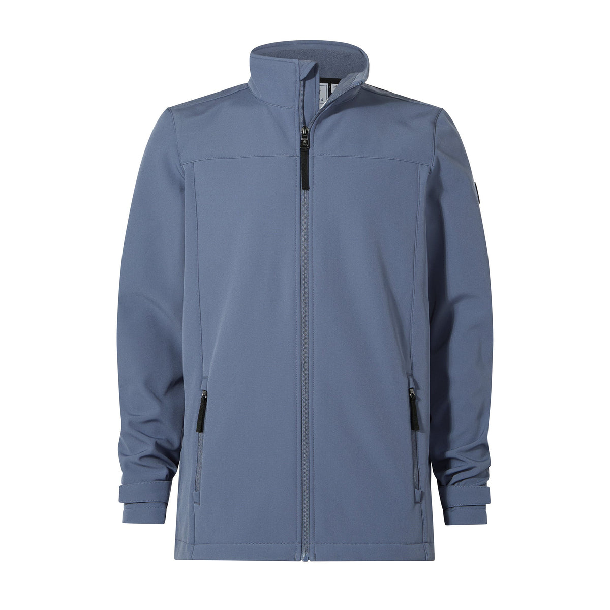 Feizor Mens Shower Resistant Softshell Jacket - Smokey Blue - Image 8