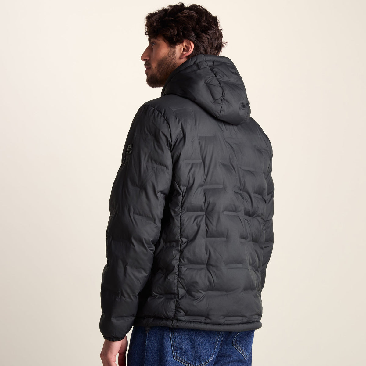 Fender Mens Shower Resistant Insulated Jacket - Black - Image 4