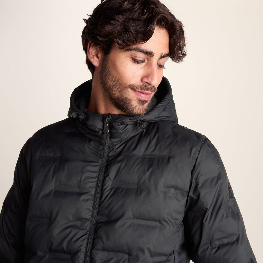 Fender Mens Shower Resistant Insulated Jacket - Black - Image 6