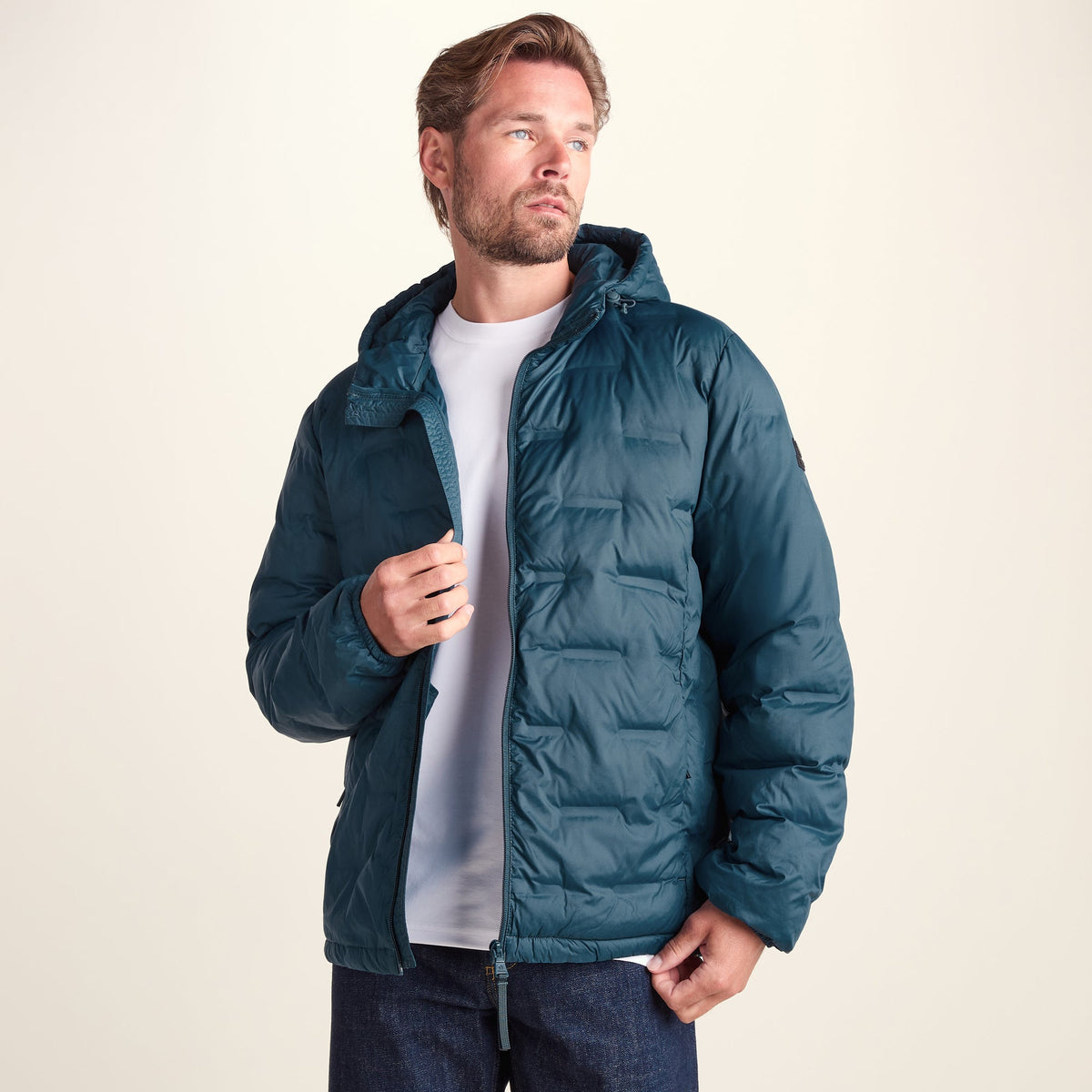 Fender Mens Shower Resistant Insulated Jacket - Petrol Green